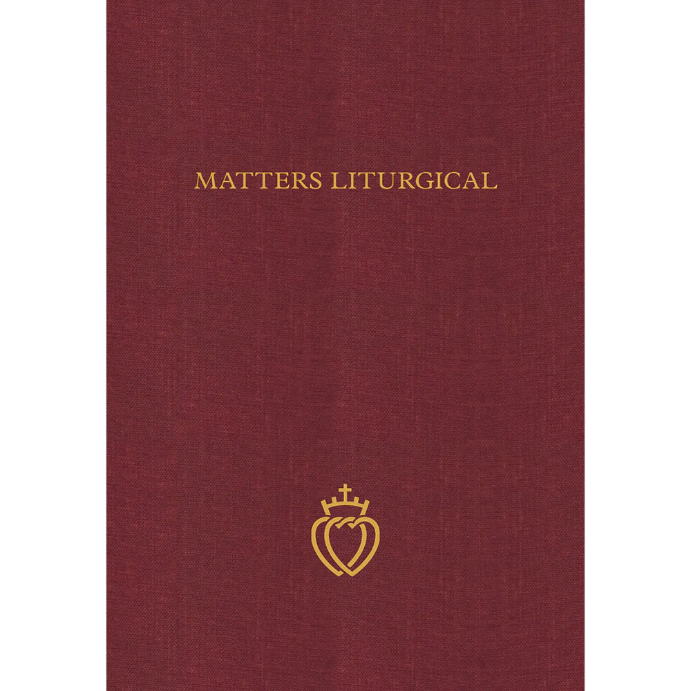 Matters Liturgical