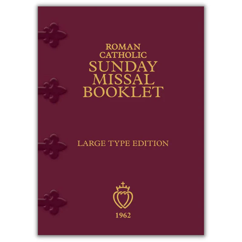 Sunday Missal Booklet Large Print