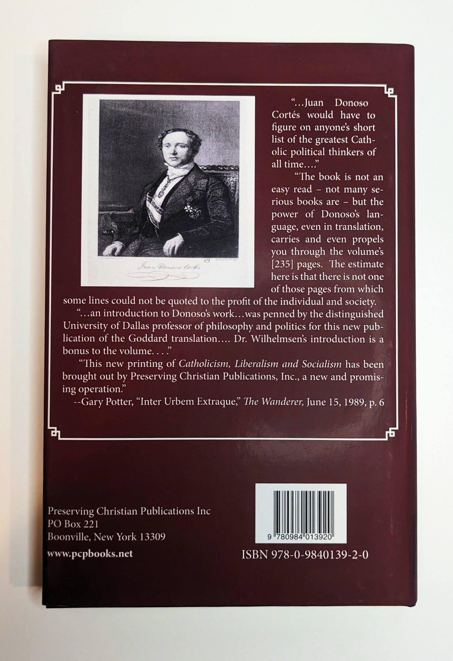 Essay on Catholicism, Liberalism, and Socialism: Considered in Their Fundamental Principles