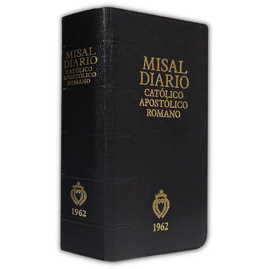 MISAL DIARIO Católico Apostólico Romano 1962(Con pequeños defectos de acabado, pero en muy buen estado)