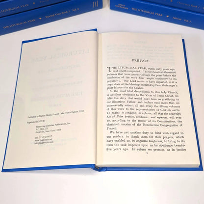 The Liturgical Year (All Volumes) by Dom Prosper Guéranger