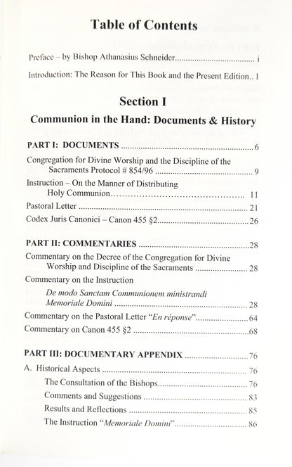 Holy Communion by Bishop Juan Rodolfo Laise (Seconds)