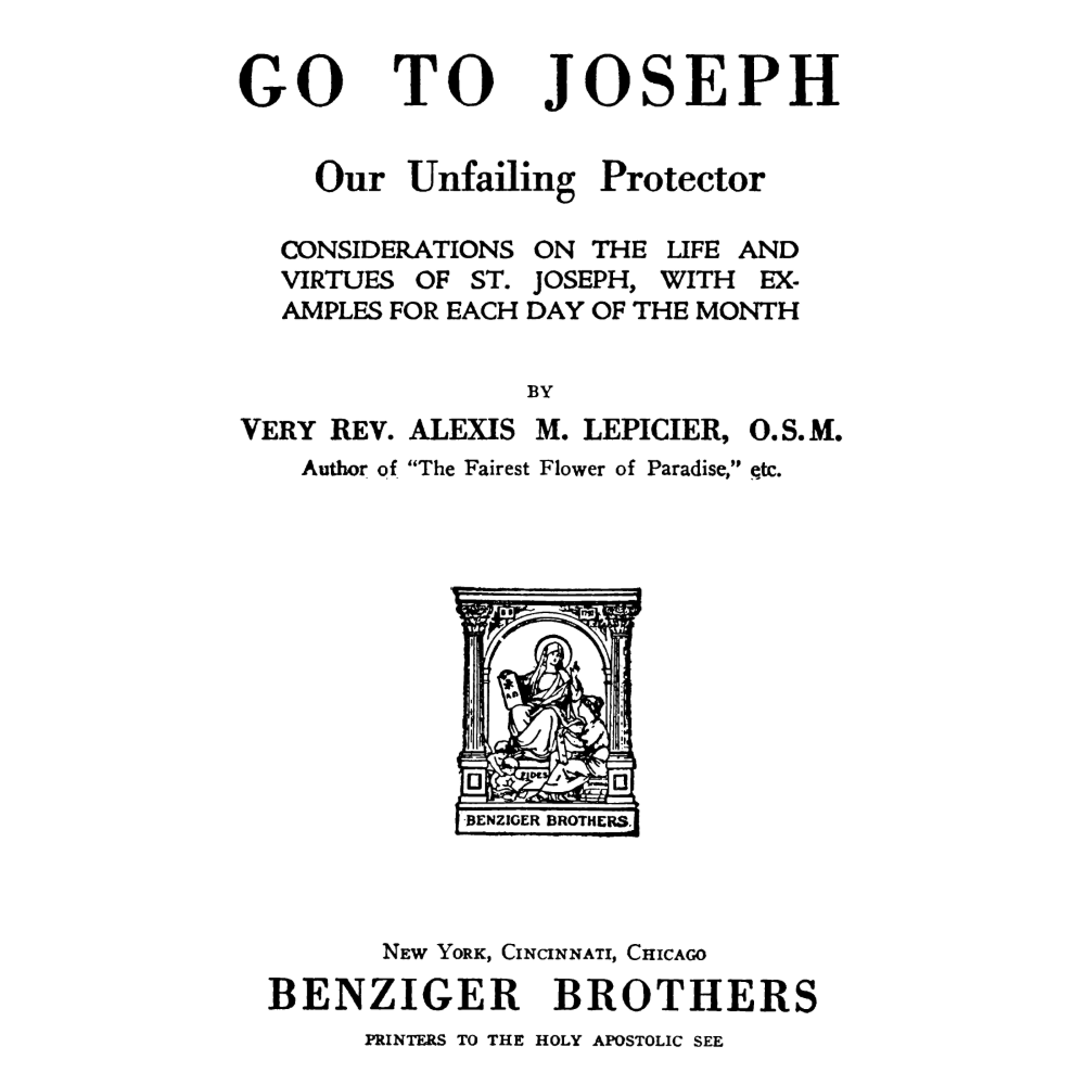 Go To Joseph: Our Unfailing Protector (Hardcover, Paperback & eBook)